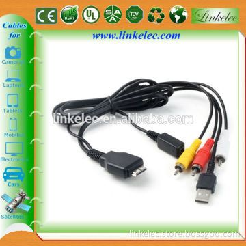 High quality male to male 1m 2m 3m 5m rca to usb cable adapter